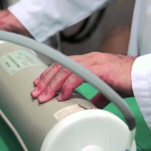 Calibración de jeringa de espirometría